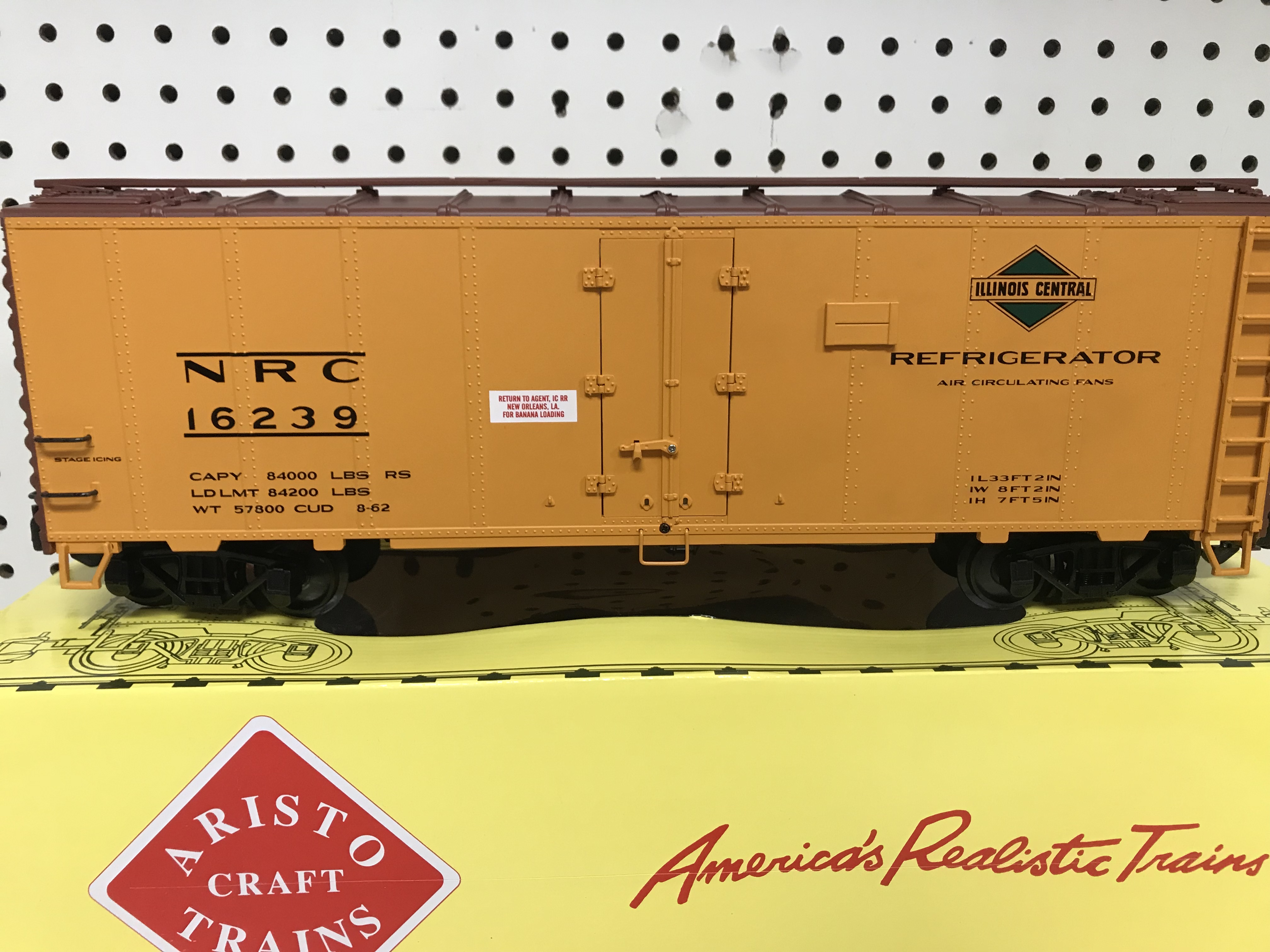 Aristocraft 46246S #16239 Illinois Central NRC 2006 MWLSTS - Click Image to Close