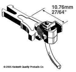 Kadee #19 NEM 362 Long Coupler 10.76mm (.400")