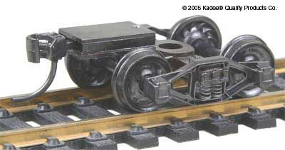 Kadee #512 Bettendorf T-Section Trucks with Couplers