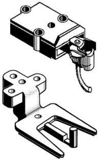 Kadee #838 G Scale Flex-Bracket & Coupler