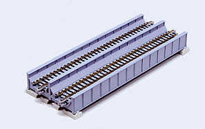 186mm Double Track Plate Girder Bridge, Gray KATO 20-457 - Click Image to Close