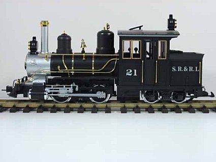 LGB 21251 Sandy River & Rangeley Lakes 4-4-0 Forney Steam Loco - Click Image to Close