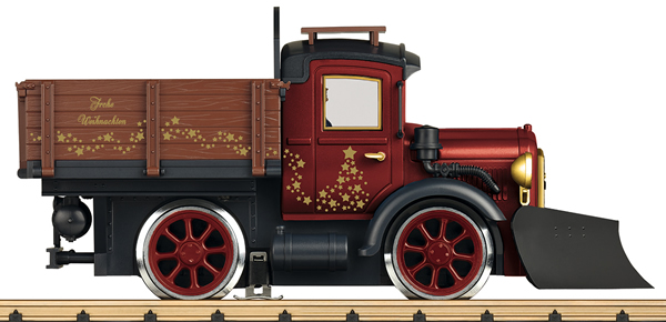 LGB 24681 Rail Truck (red) - Click Image to Close