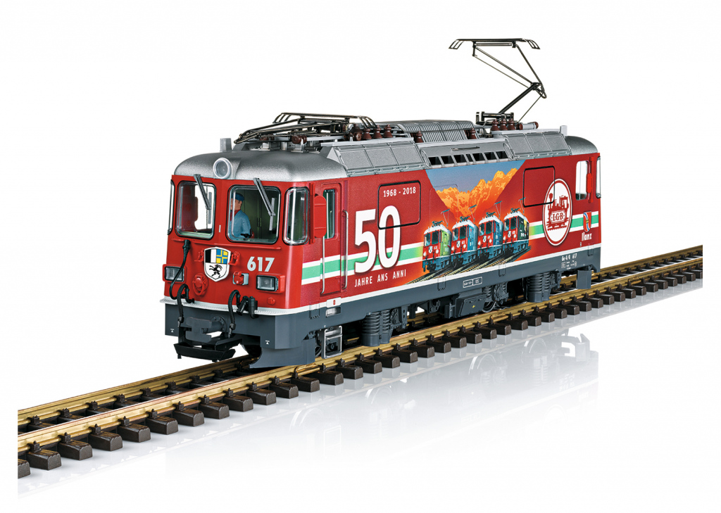 LGB 28443 Class Ge 4-4 II Electric 50th Anniversary - Click Image to Close