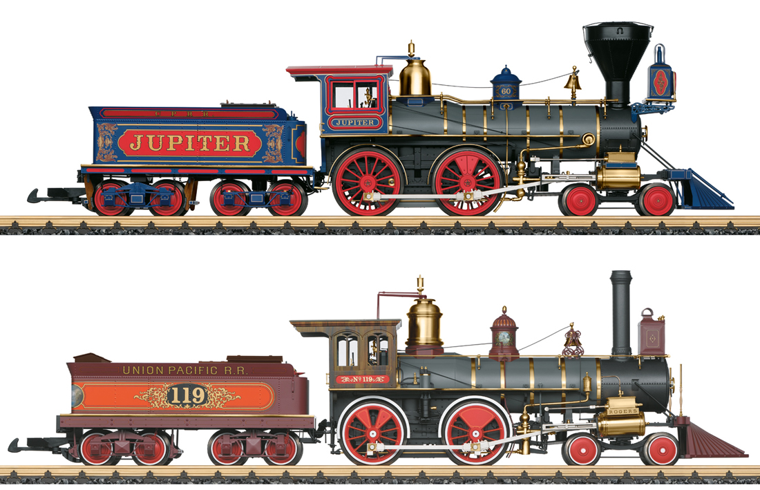 LGB 29000 Golden Spike 2 Locomotive Set - FREE SHIPPING - Click Image to Close