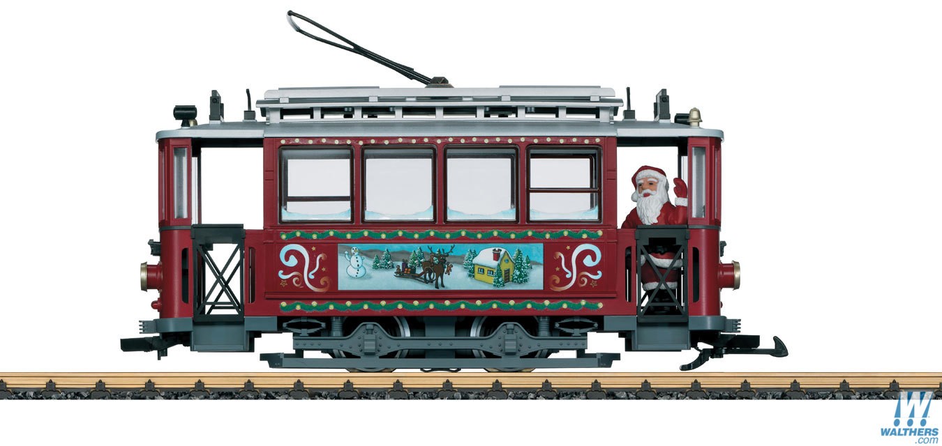 LGB 72351 Christmas Trolley Starter Set - Click Image to Close