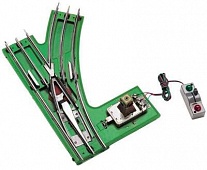 11-99074 Green Base Standard Gauge RH Switch 72" - Click Image to Close