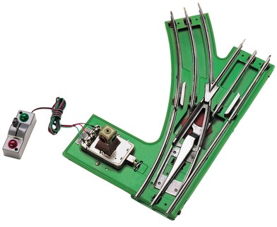 11-99075 Green Base Standard Gauge LH Switch 72" - Click Image to Close