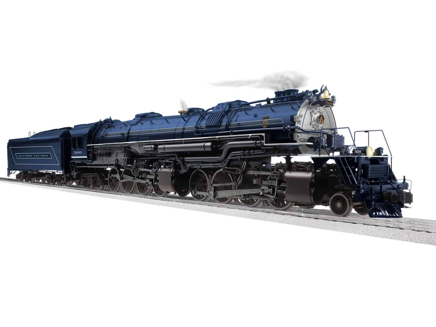 2031100 Legacy EM-1 Steam Locomotive Baltimore & Ohio #7600 Blue - Click Image to Close