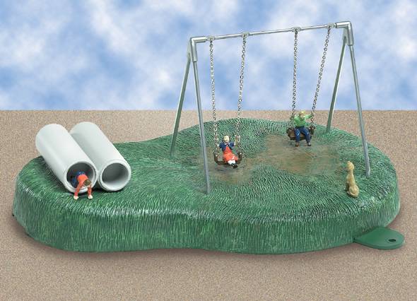 6-14199 PLAYGROUND SWINGS - Click Image to Close