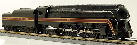 6-18040 Norfolk & Western "J" Steam Locomotive
