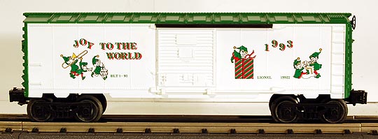 6-19922 Christmas 1993 Boxcar