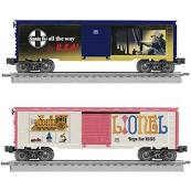 6-29965 LIONEL ART BOXCAR 2-PACK 6-29965 LIONEL ART BOXCAR 2-PACK