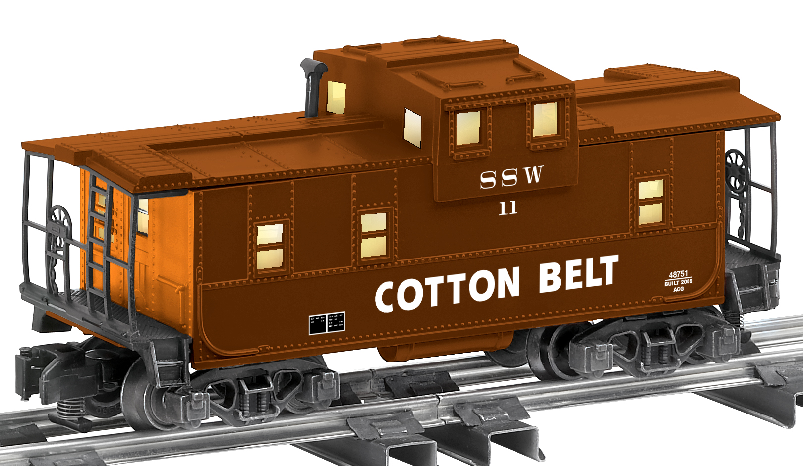 6-48751 COTTON BELT EXTENDED VISION CABOOSE 6-48751 COTTON BELT EXTENDED VISION CABOOSE