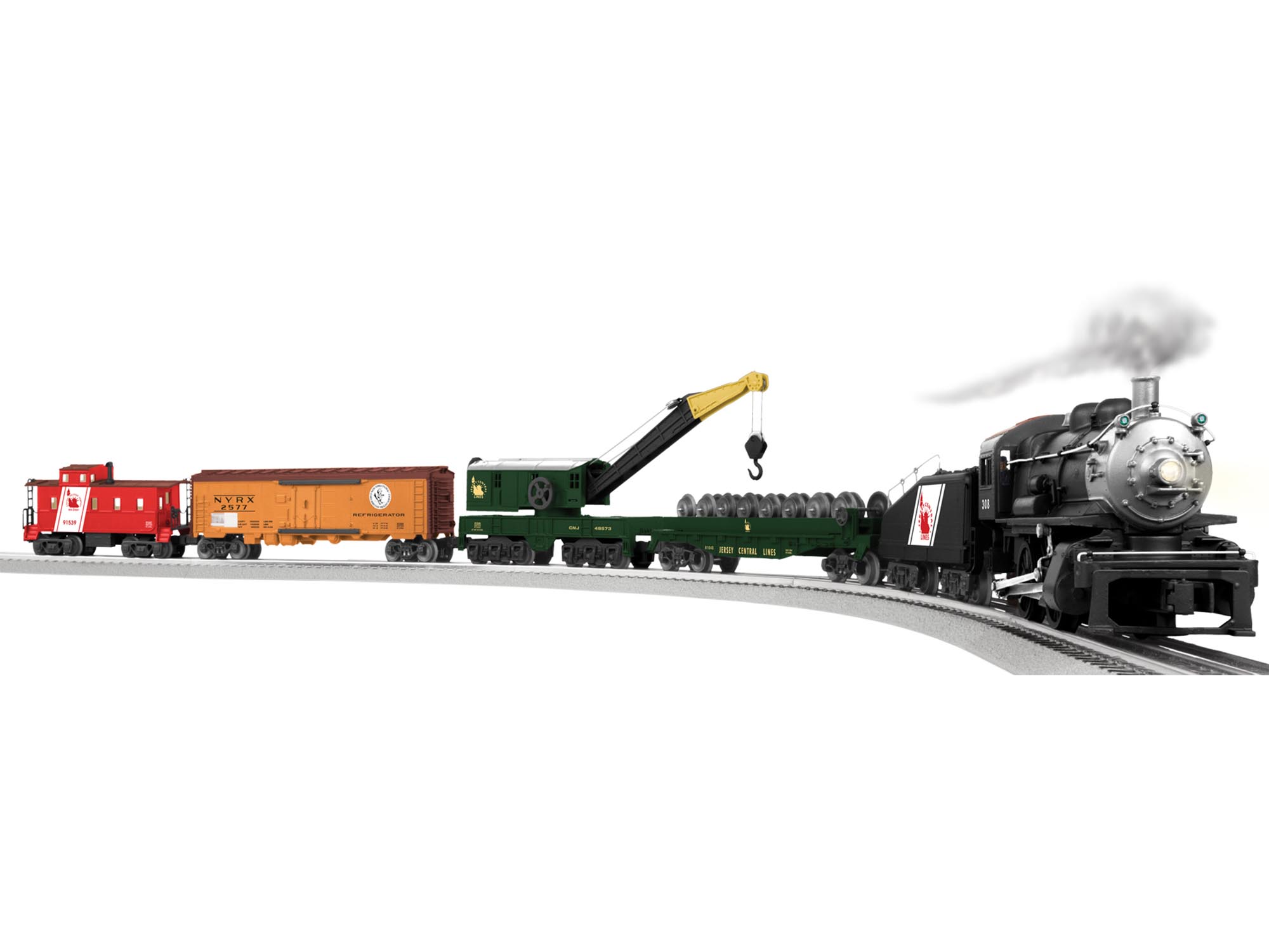 6-81023 JERSEY CENTRAL YARD BOSS 0-4-0 SET 6-81023 JERSEY CENTRAL YARD BOSS 0-4-0 SET