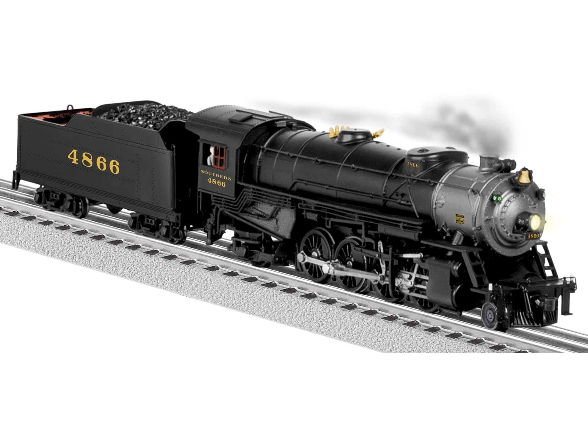6-81181 SOUTHERN LEGACY MIKADO 2-8-2 STEAM LOCOMOTIVE #4866 6-81181 SOUTHERN LEGACY MIKADO 2-8-2 STEAM LOCOMOTIVE #4866