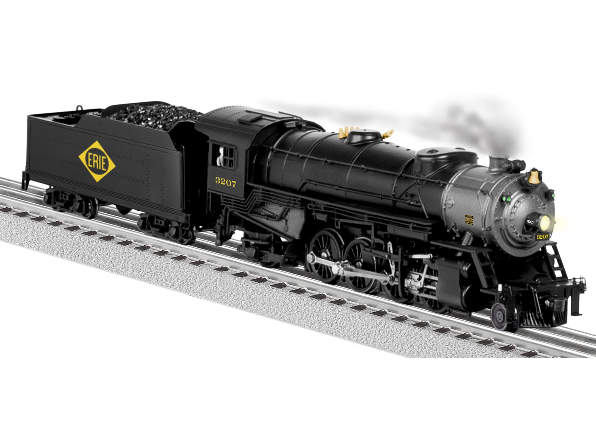 6-81191 ERIE LEGACY MIKADO 2-8-2 STEAM LOCOMOTIVE #3207 6-81191 ERIE LEGACY MIKADO 2-8-2 STEAM LOCOMOTIVE #3207