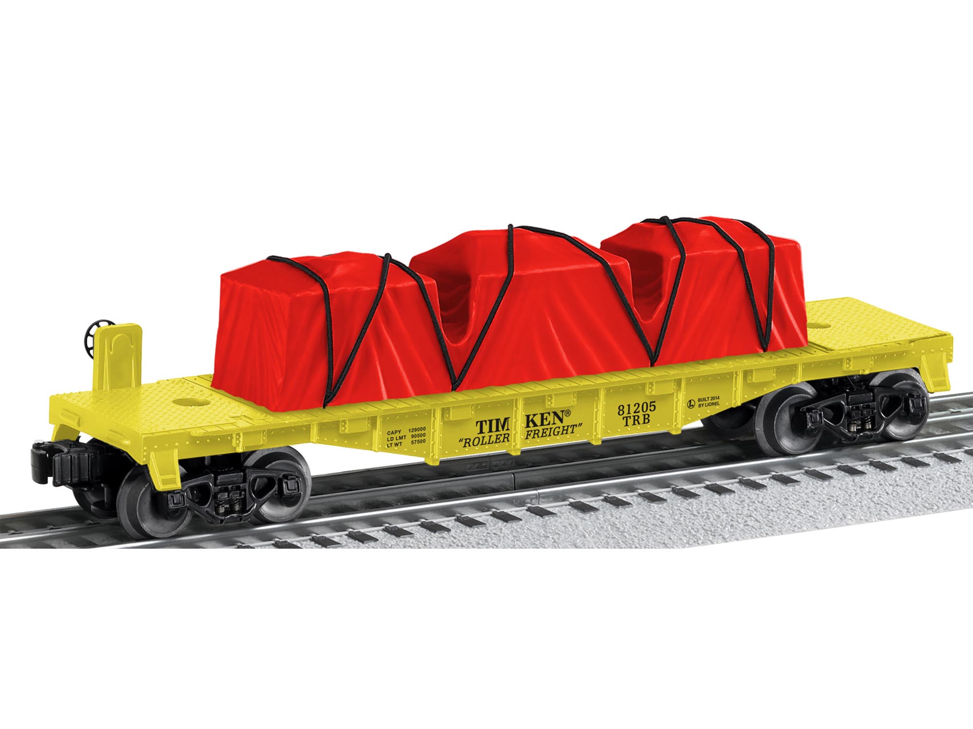 6-81205 TIMKEN FLATCAR 6-81205 TIMKEN FLATCAR