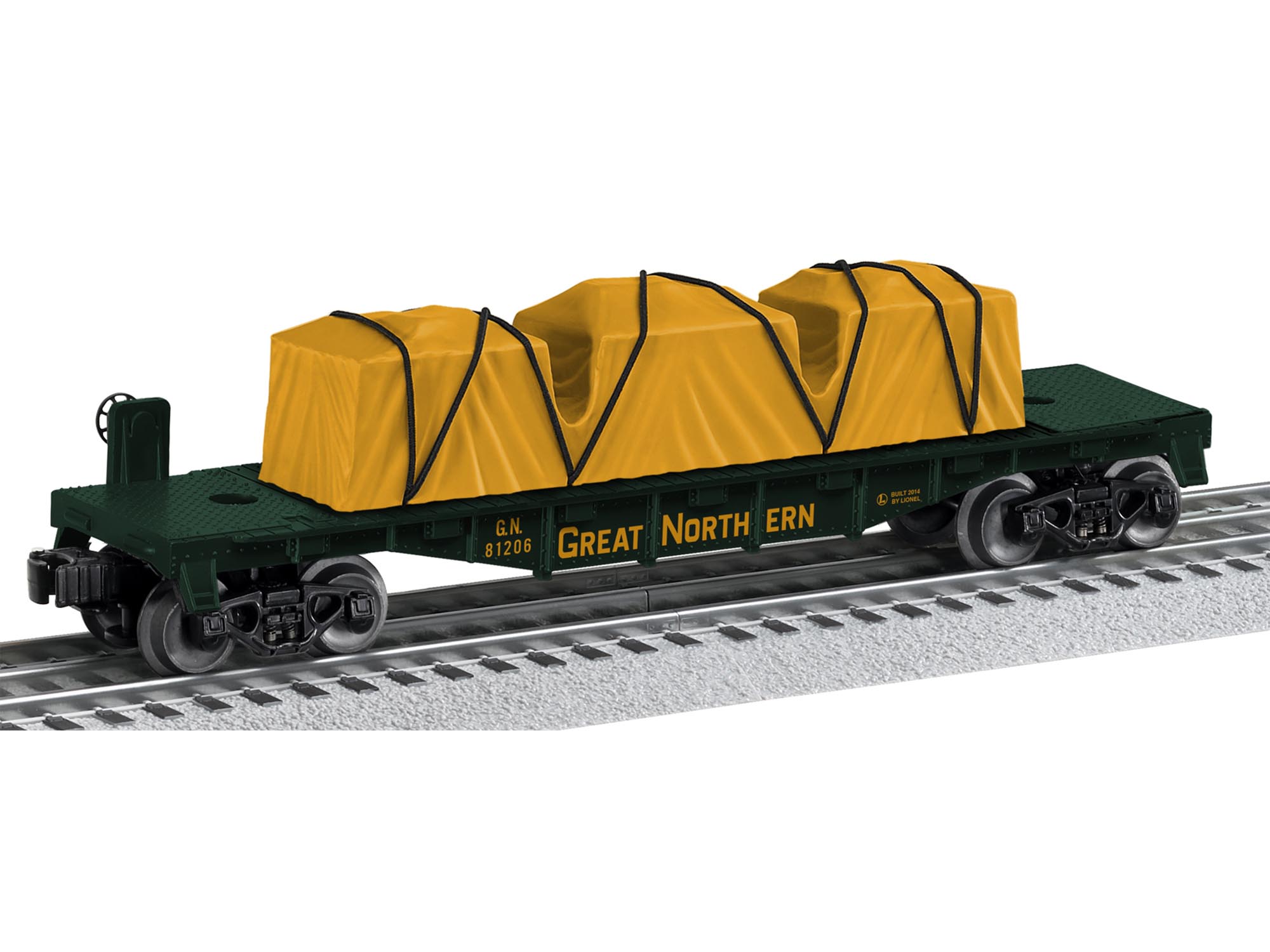 6-81206 GREAT NORTHERN FLATCAR 6-81206 GREAT NORTHERN FLATCAR