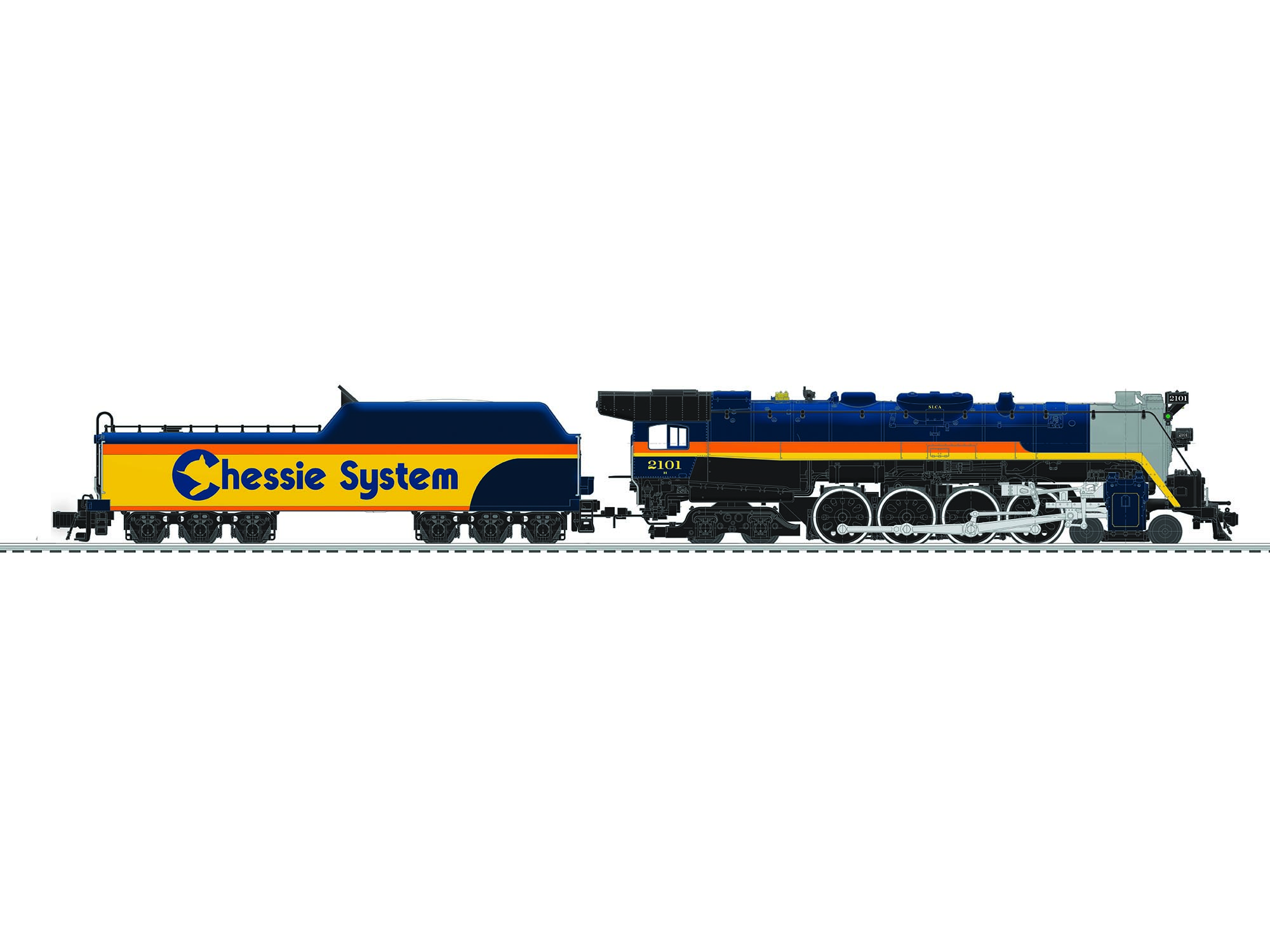 6-83203 CHESSIE STEAM SPECIAL LEGACY™ T1 LOCOMOTIVE #2101