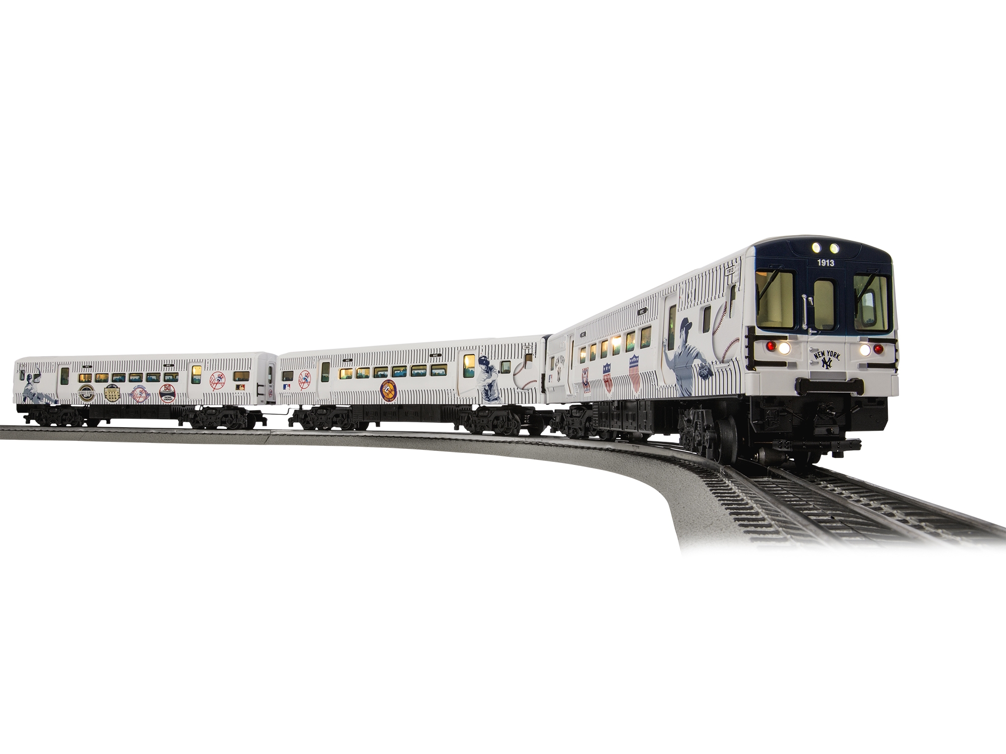 6-83468 MLB® NEW YORK YANKEES™ LIONCHIEF™ SUBWAY TRAIN SET 6-83468 MLB® NEW YORK YANKEES™ LIONCHIEF™ SUBWAY TRAIN SET