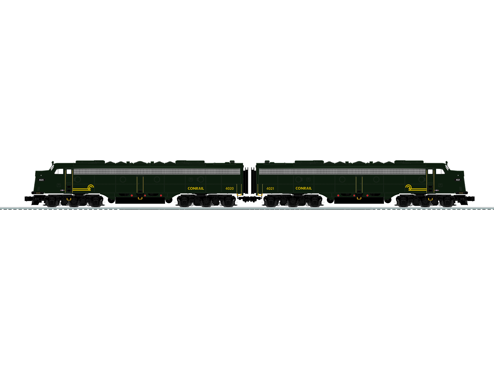 6-84081 CONRAIL E8 #4020-4021 6-84081 CONRAIL E8 #4020-4021