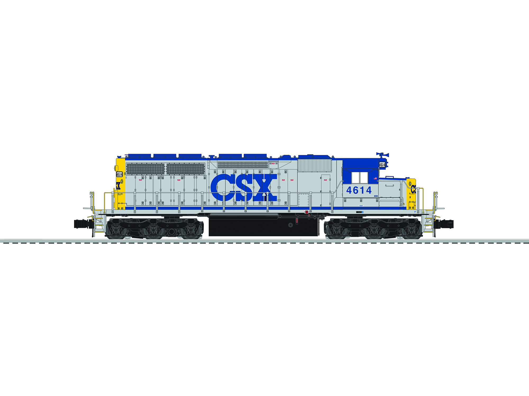 6-84260 CSX SD40 #4614 6-84260 CSX SD40 #4614