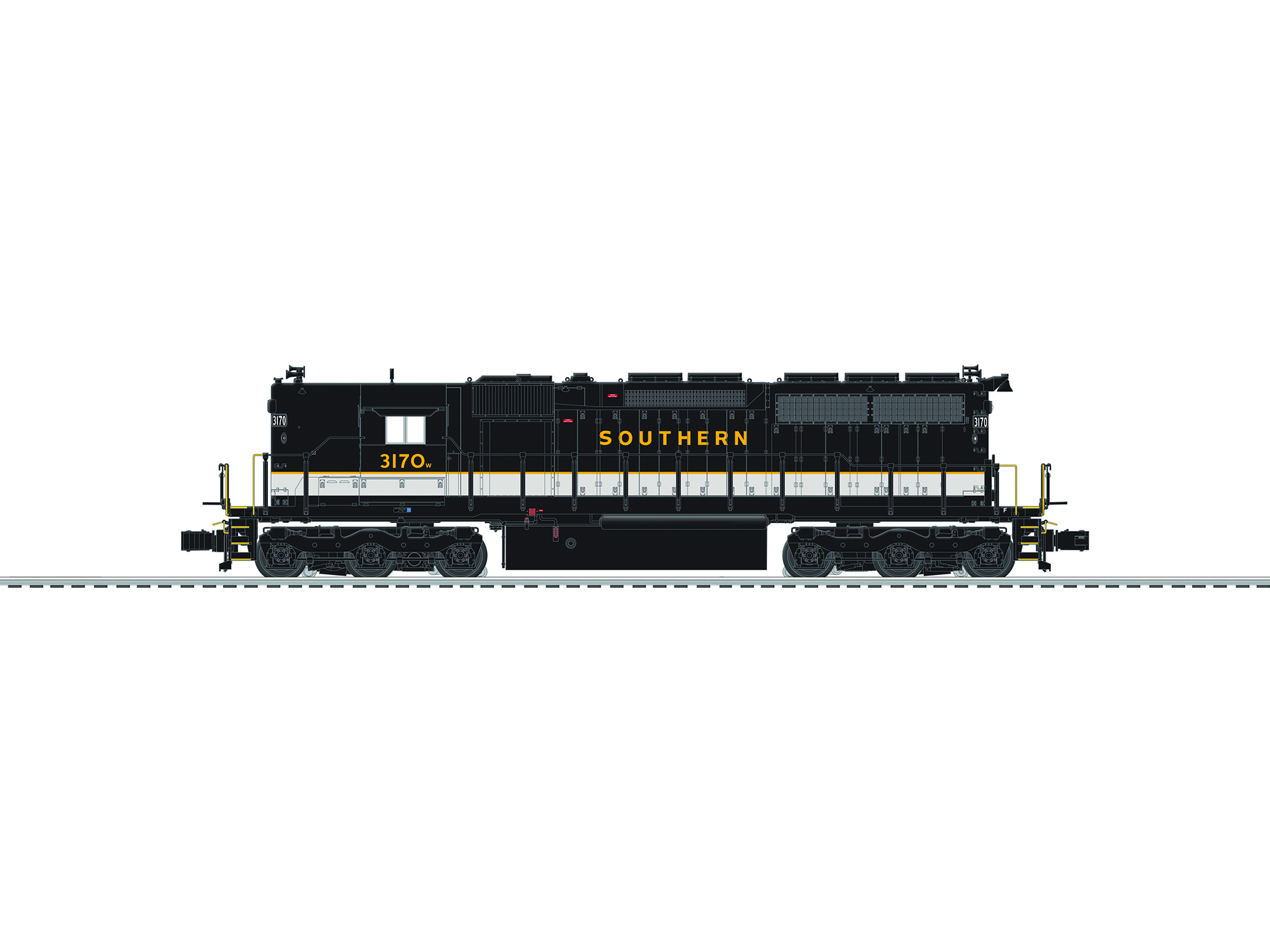 6-84264 SOUTHERN SD40 #3170 6-84264 SOUTHERN SD40 #3170