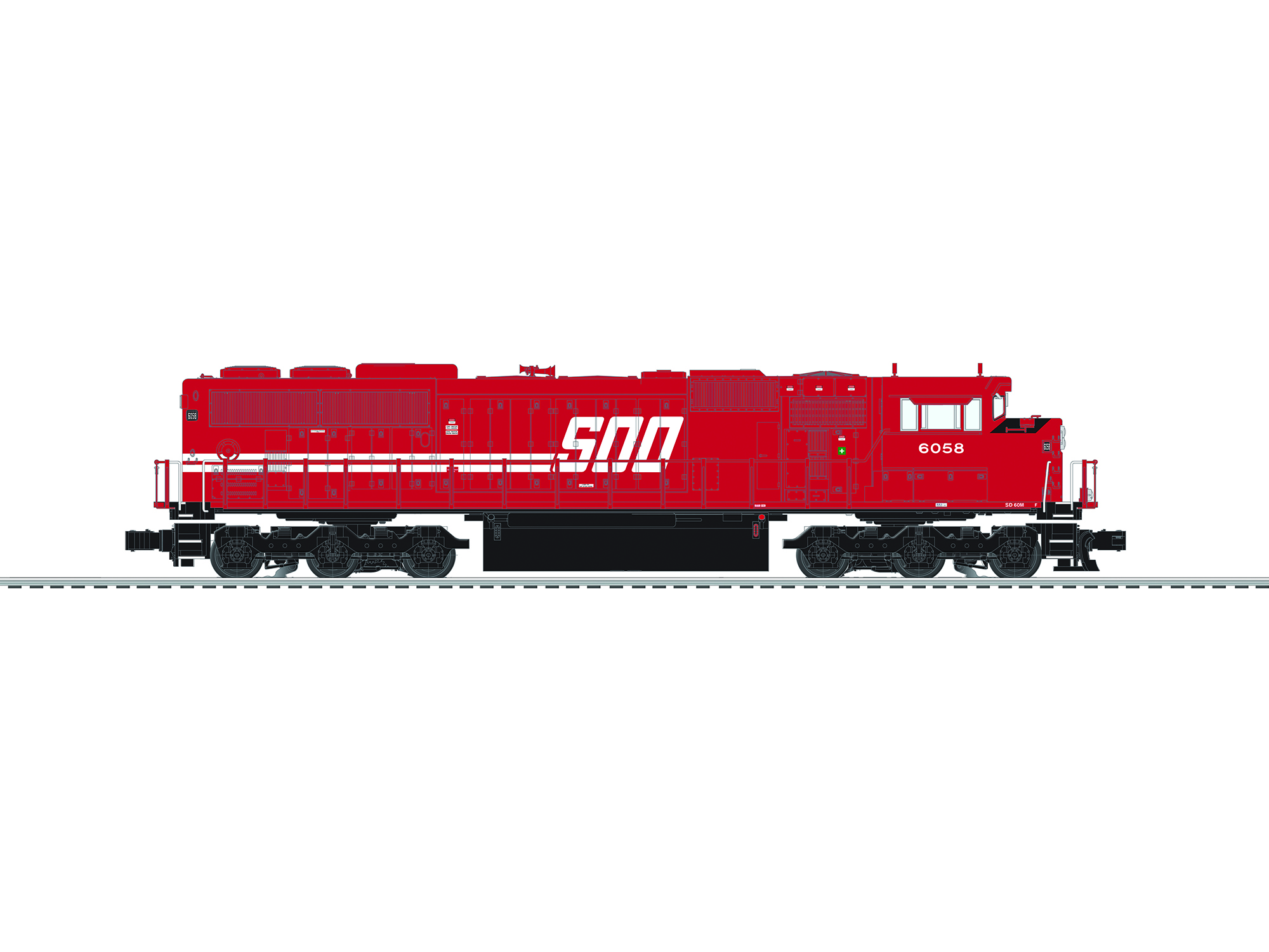 6-84403 SOO SD60M #6058 6-84403 SOO SD60M #6058