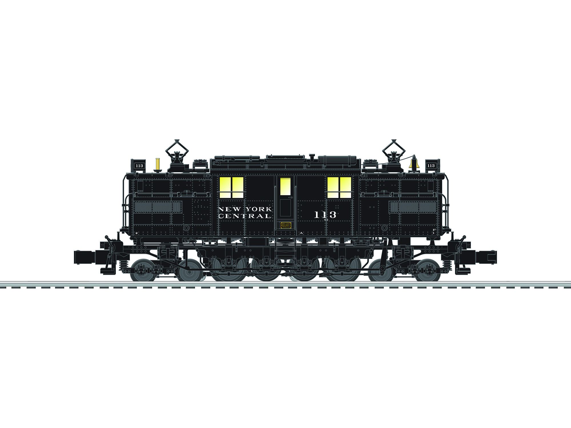 6-84508 NEW YORK CENTRAL S2 ELECTRIC #113 6-84508 NEW YORK CENTRAL S2 ELECTRIC #113