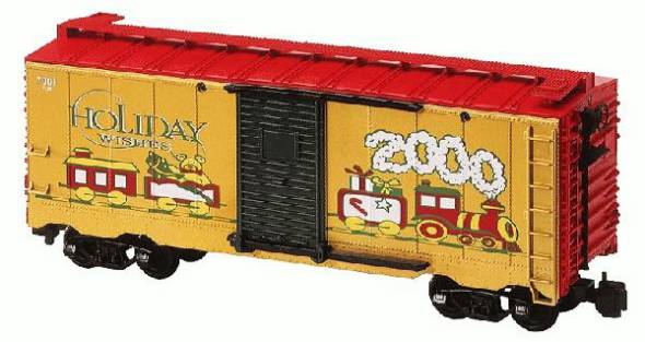 8-87018 2000 Holiday Christmas Boxcar Lionel Large Scale