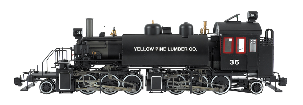 Yellow Pine Lumber Co. 2-6-6-2 Saddle Tank Locomotive