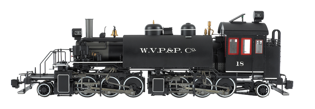 West Virginia Paper & Pulp Co. 2-6-6-2 Saddle Tank Locomotive - Click Image to Close