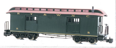 ET & WNC - Jackson Sharp Full Baggage Car (G Scale)