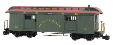 White Pass & Yukon - Jackson Sharp Full Baggage Car (G Scale)