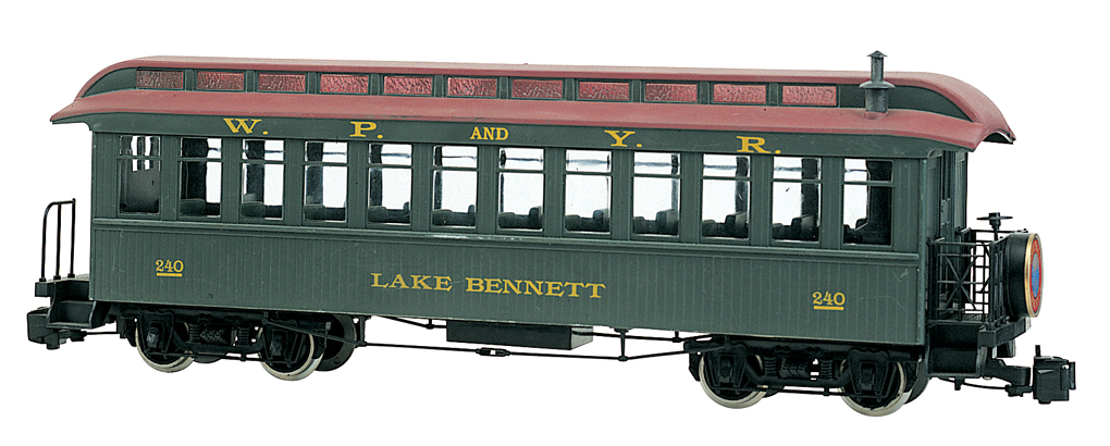 White Pass & Yukon - Jackson Sharp Observation Car (G Scale) - Click Image to Close