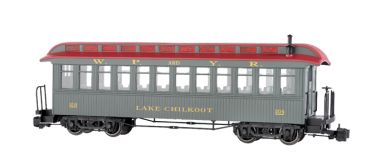 White Pass & Yukon - Jackson Sharp Coach Car (G Scale)