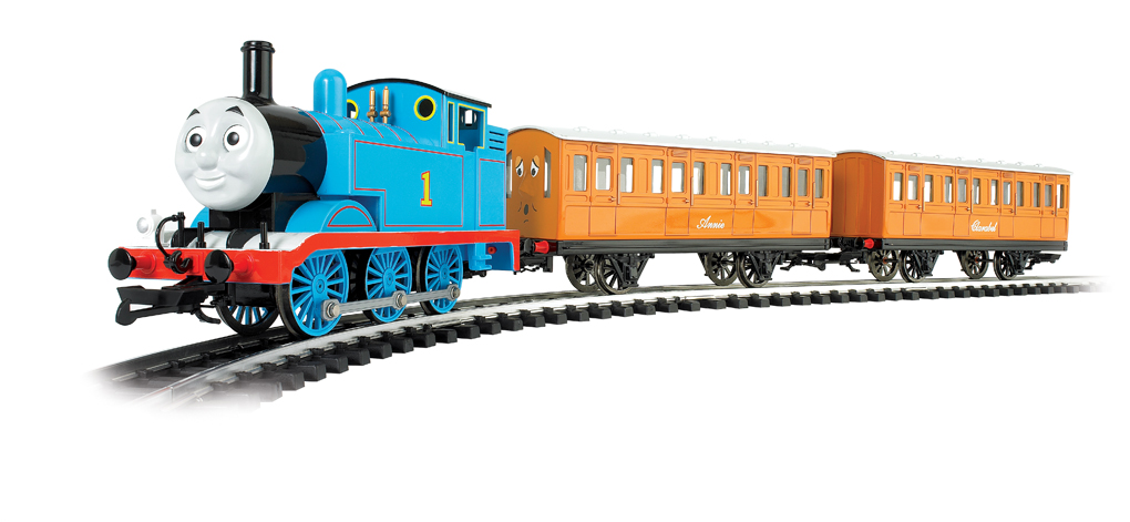 Thomas With Annie and Clarabel (G Scale) - Click Image to Close