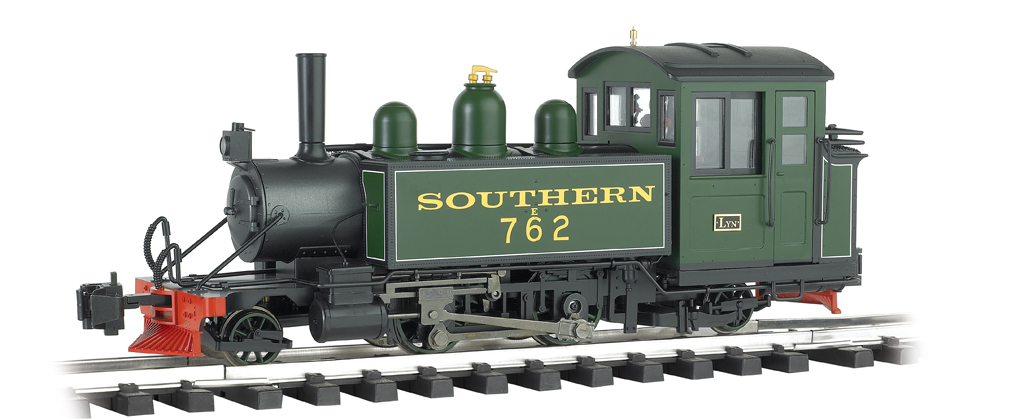 Lyn - Southern (green, yellow, & black) -2-4-2 Locomotive (G) - Click Image to Close