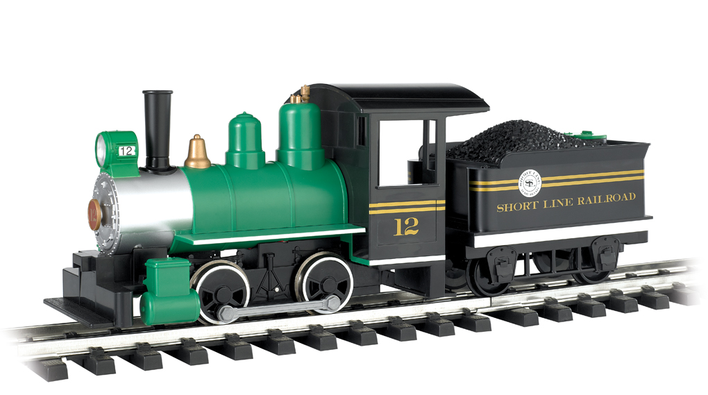 Locomotive with Tender - Short Line Railroad (G Scale)