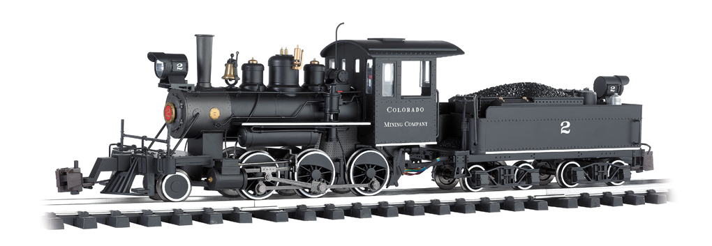 Colorado Mining Co. #2 -2-6-0 Mogul (G Scale)