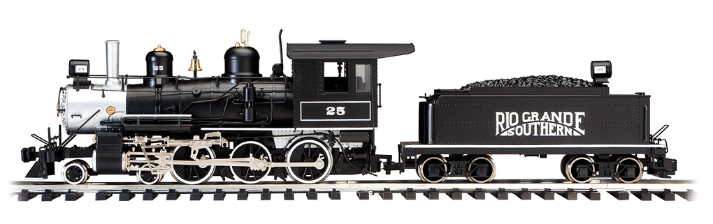  Bachmann Trains - 4-6-0 Steam Locomotive with Metal Gears -  D&RGW™ - Flying Grande - Large G Scale : Arts, Crafts & Sewing