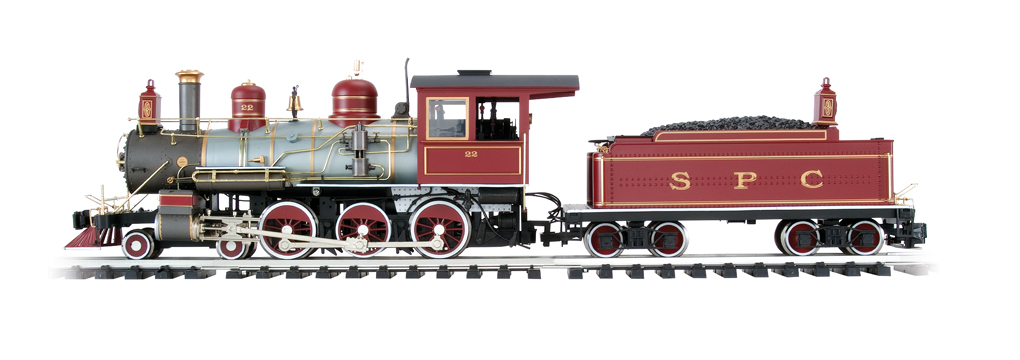 South Pacific Coast #22 -4-6-0 - Locomotive (G Scale) - Click Image to Close