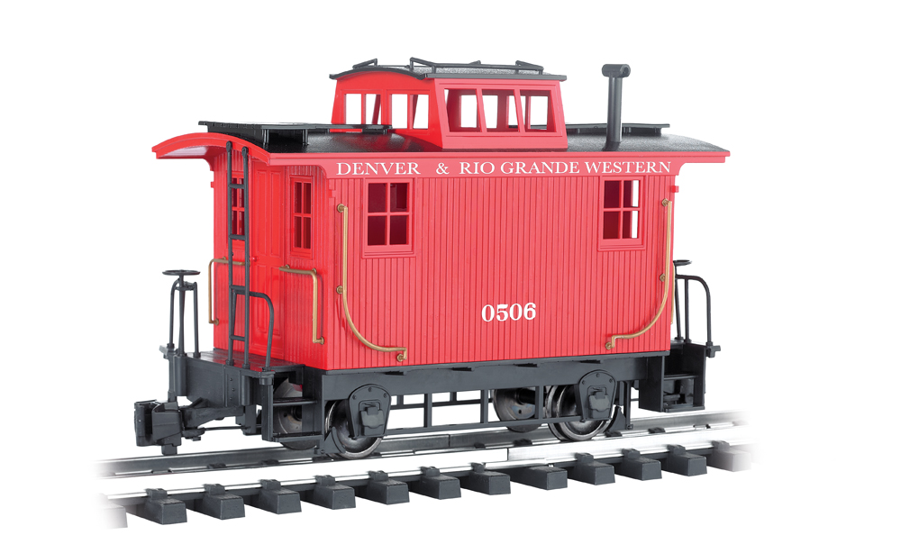 Denver & Rio Grande Western™ - Bobber Caboose (Large Scale) - Click Image to Close