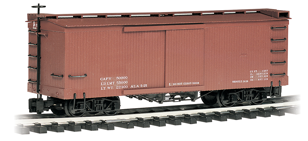 Mineral Red - Data Only - Box Car (Large Scale)