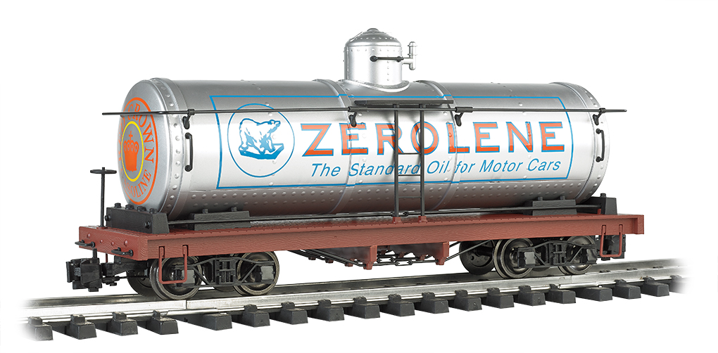 Zerolene - Single Dome Tank Car (G Scale) - Click Image to Close