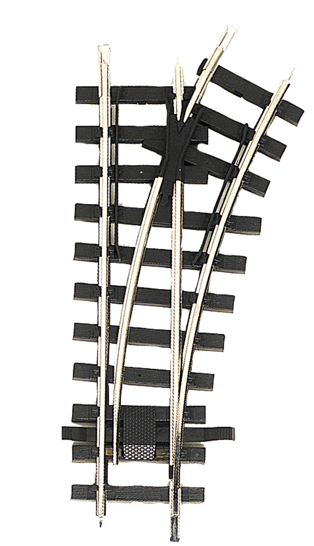 Manual Turnout, Right - Steel Track (Large Scale) - Click Image to Close