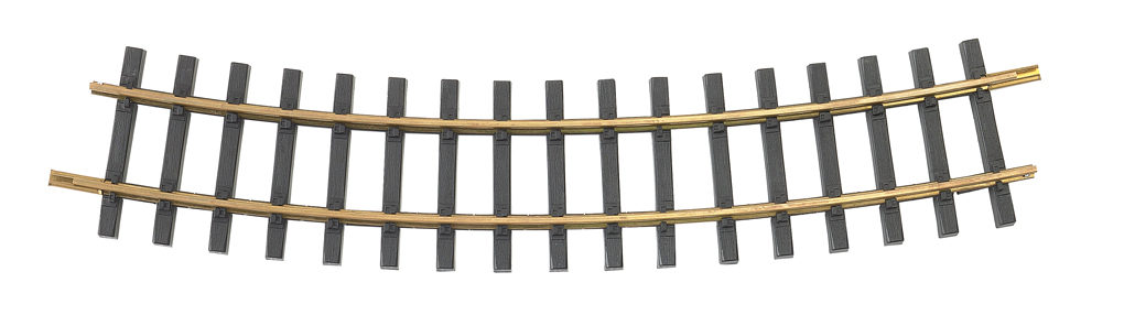 5' Diameter Curve 12/Box - Brass Track (Large Scale) - Click Image to Close