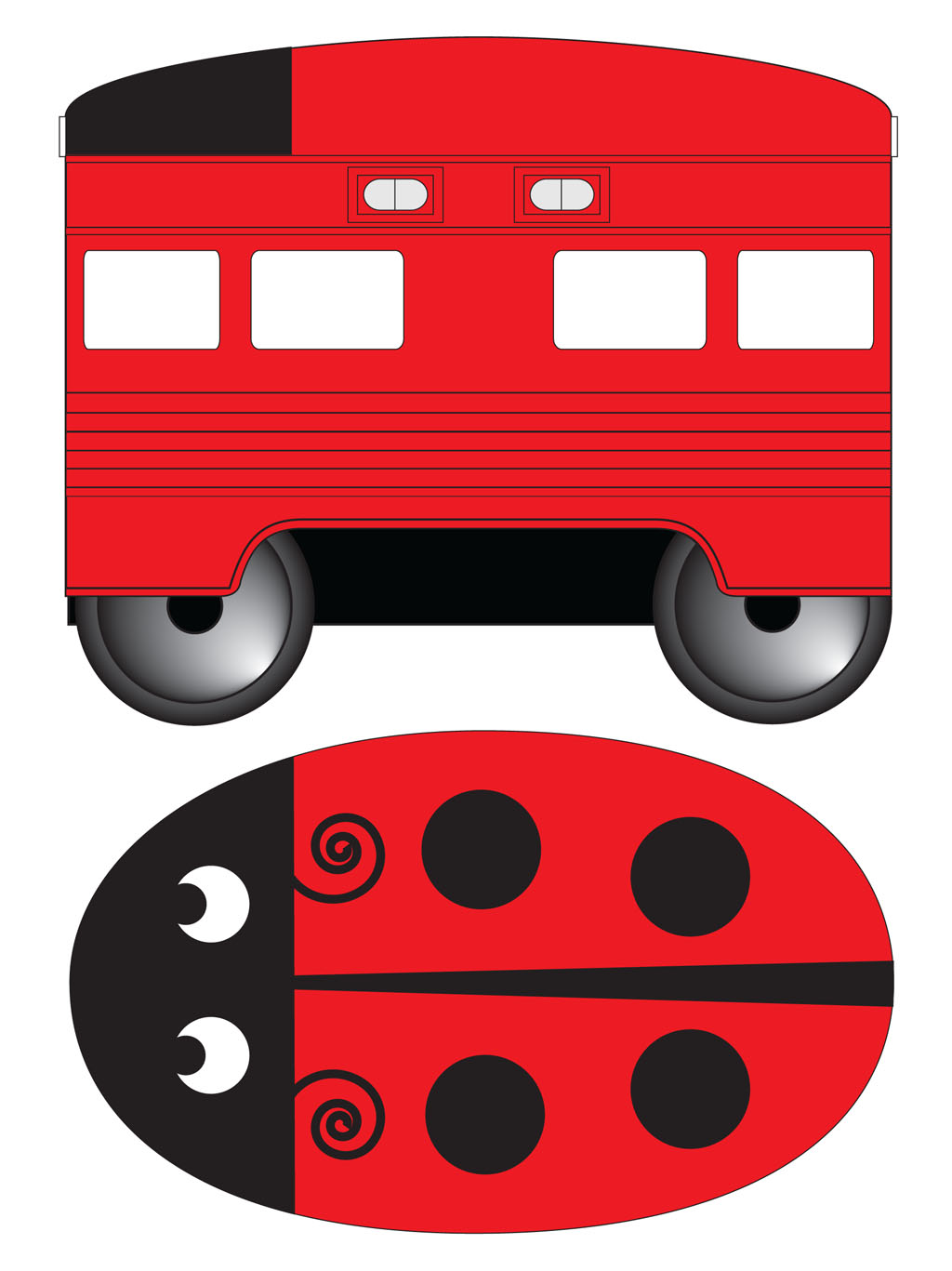 Ladybug - Eggliner (G Scale)