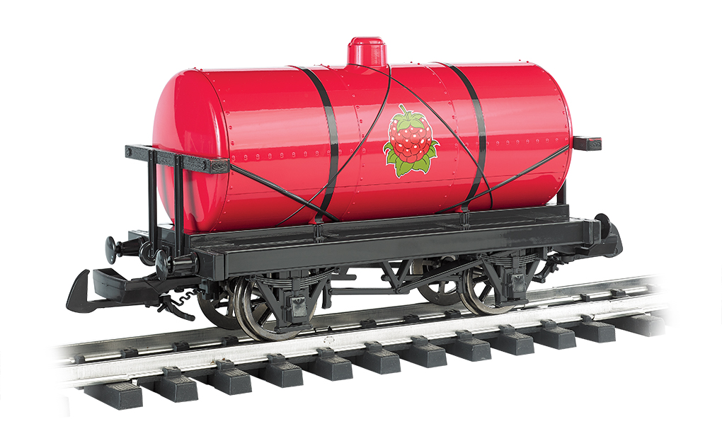 Raspberry Tank Car (G Scale) - Click Image to Close